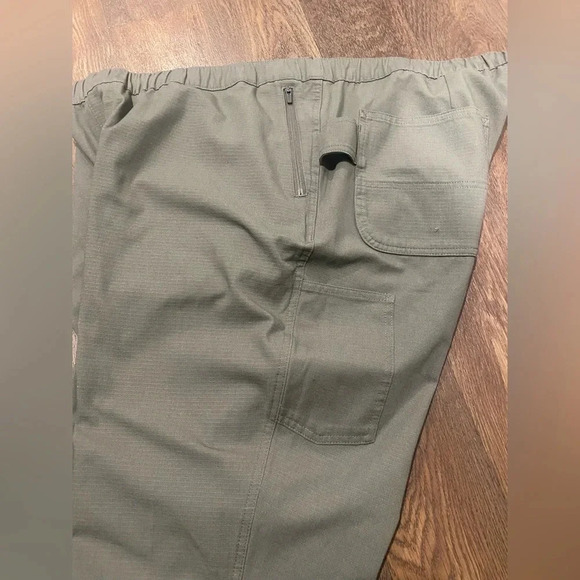 Carhartt FORCE RELAXED FIT RIPSTOP WORK PANTS Dusty Olive Green Size 2X - Picture 8 of 11